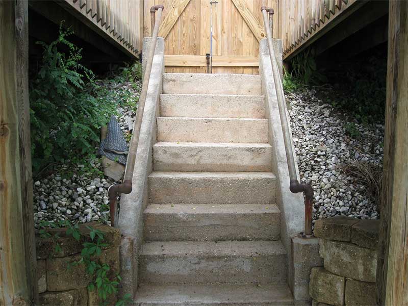 Cement Steps After