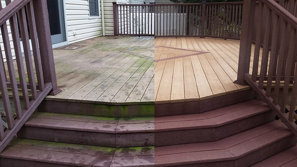 House exterior before, Grime Busters Power Washing