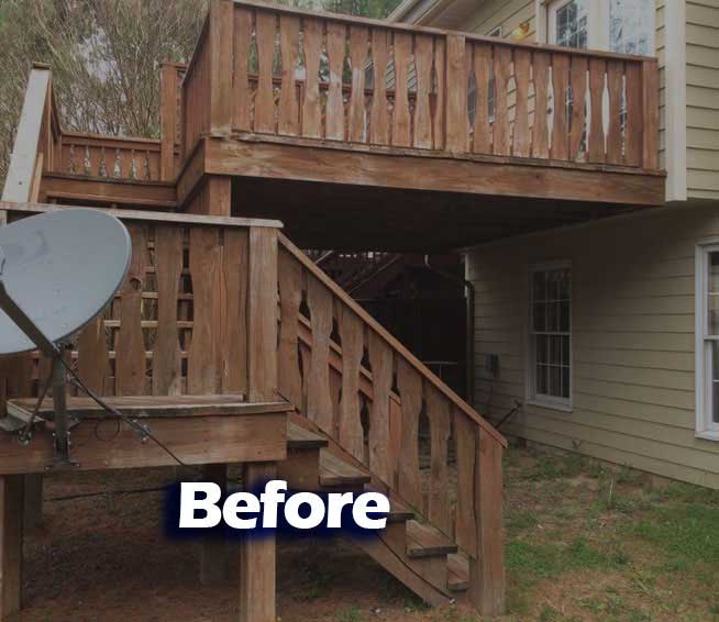 Siding wash before, Grime Busters Power Washing