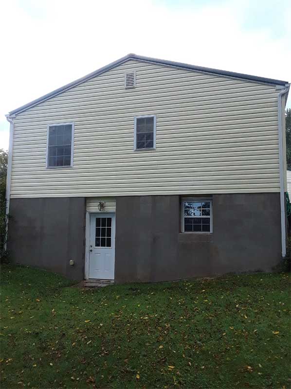 House exterior after, Grime Busters Power Washing