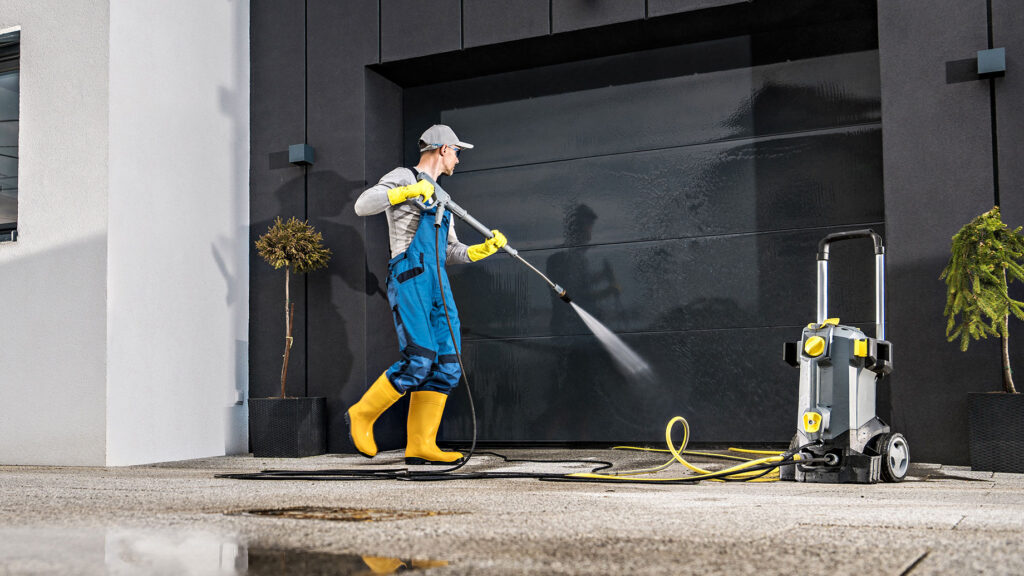 Commercial Pressure Washing in Baltimore MD For High-Traffic Areas